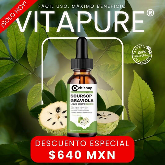 VitaPure ® - Extracto Puro de Guanábana 100% Orgánico