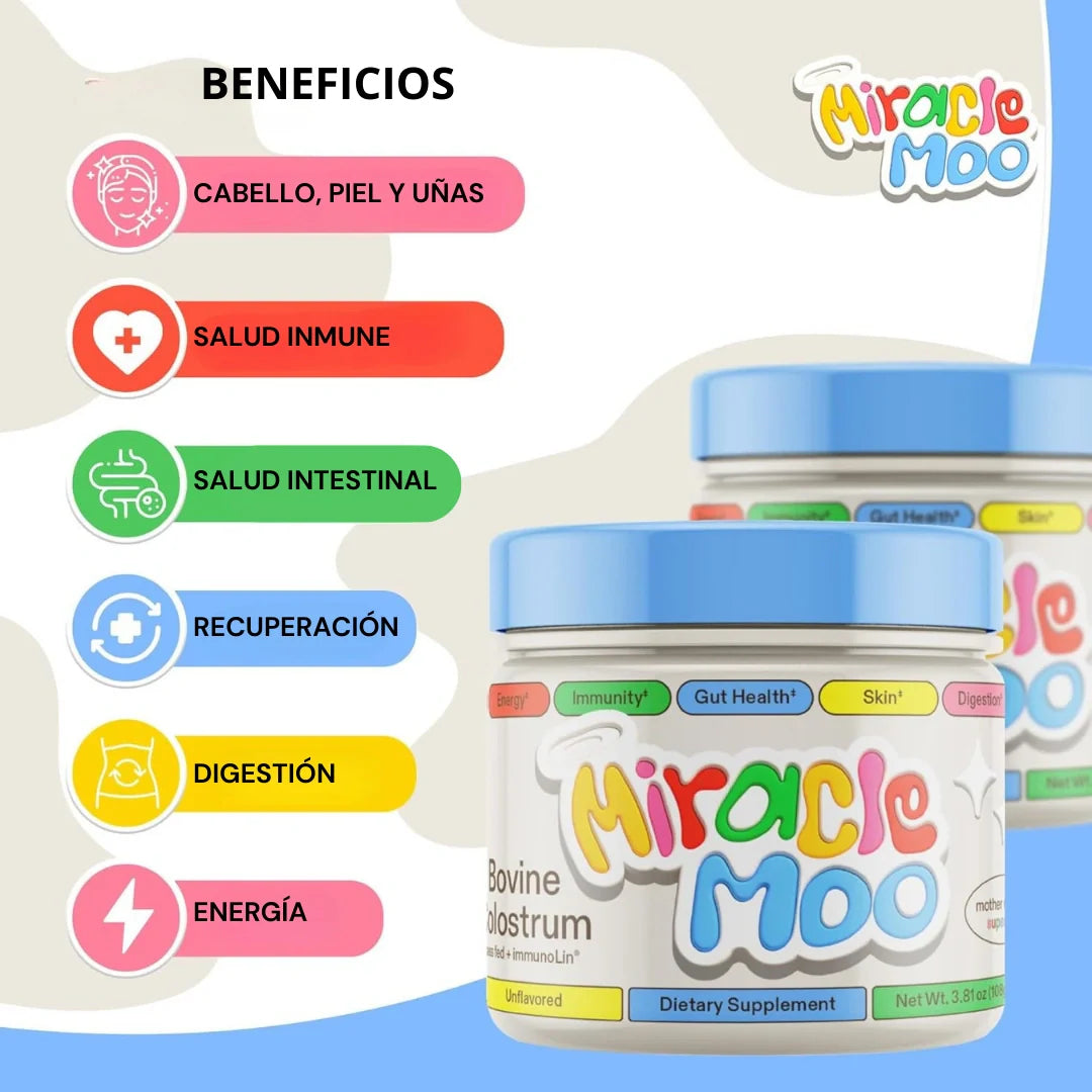 🥛 MIRACLE MOO® – Suplemento natural para el estómago