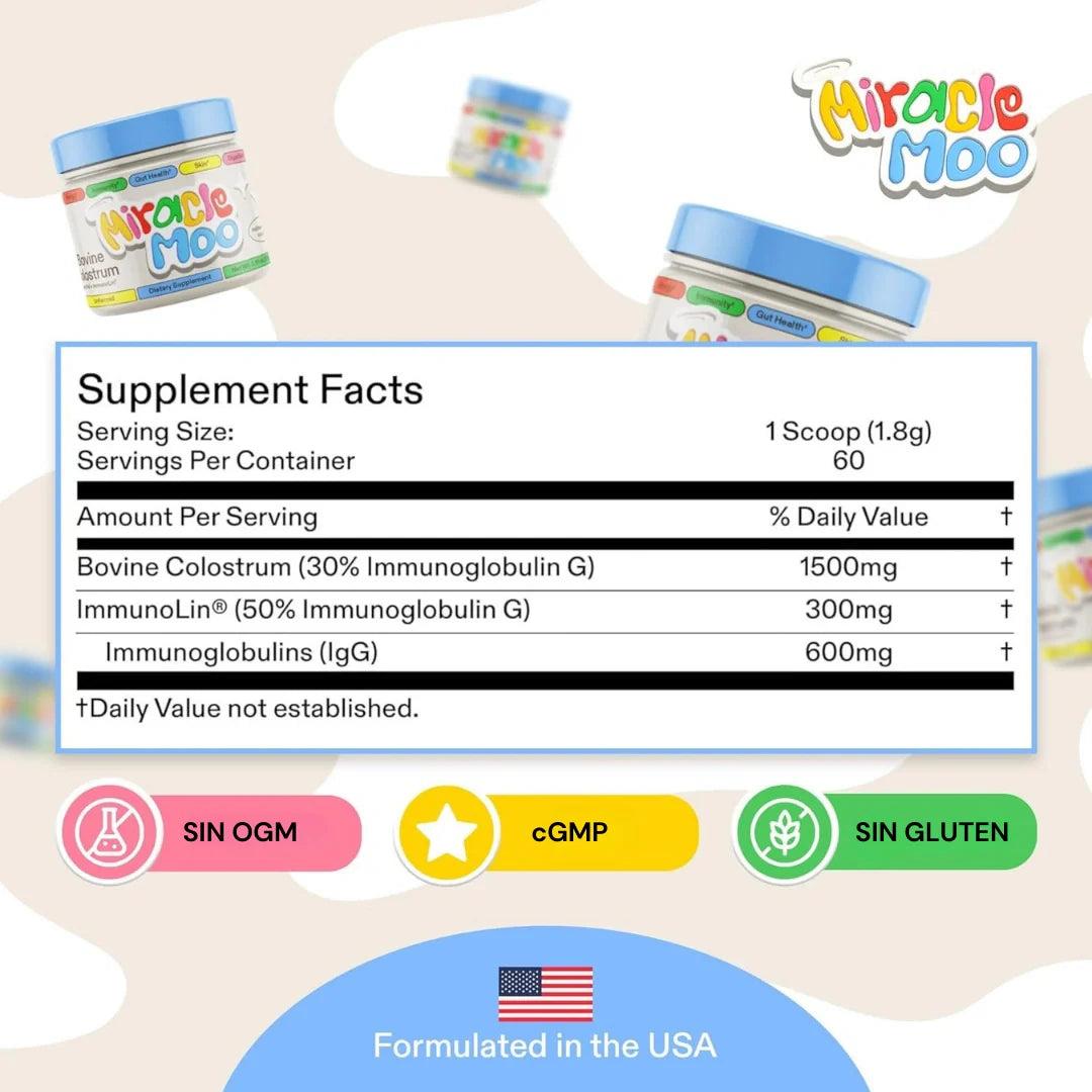 🥛 MIRACLE MOO® – Suplemento natural para el estómago