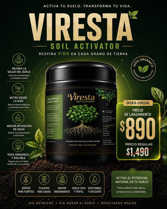 VIRESTA - ACTIVADOR DE TIERRA PREMIUM
