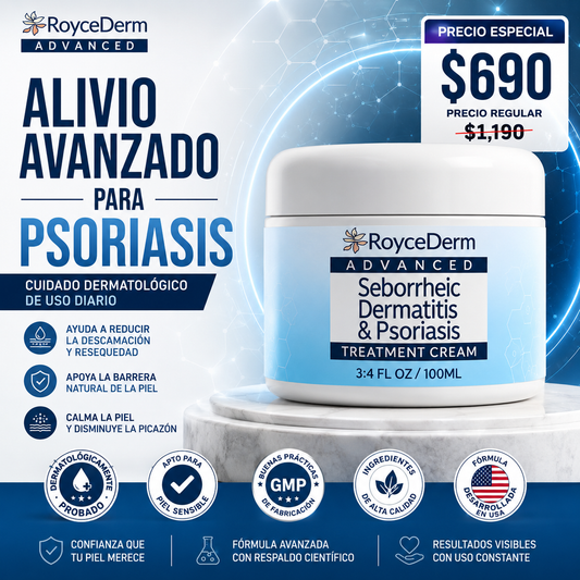 Roycederm®  - Crema Reparadora para Dermatitis