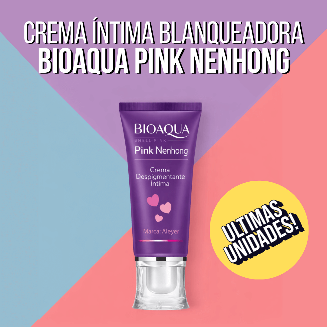 BioAqua Pink - Despigmentante Íntimo