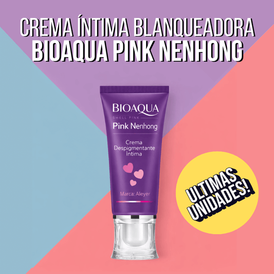 BioAqua Pink - Despigmentante Íntimo