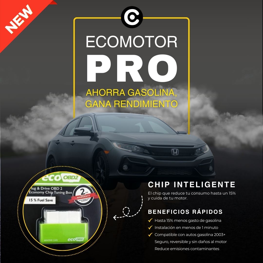 Ahorrador de Gasolina - EcoMotor Pro®