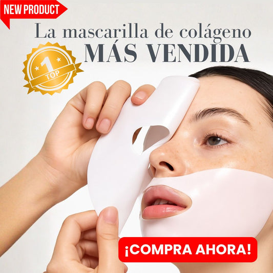 Mascarilla Facial de Hidrogel con Colágeno
