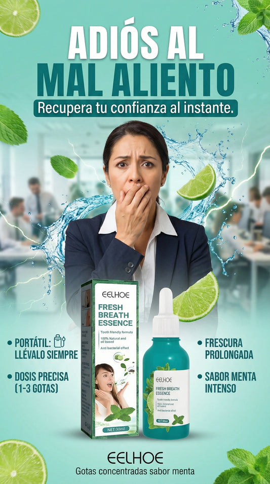 FreshMint - Esencia Bucal Mal Aliento