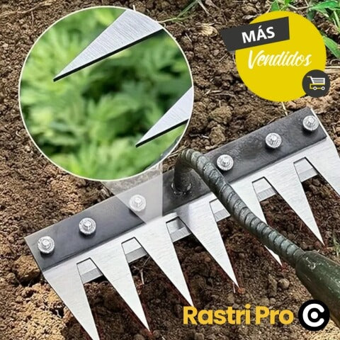 RASTRILLO DE HIERRO PARA JARDINERÍA