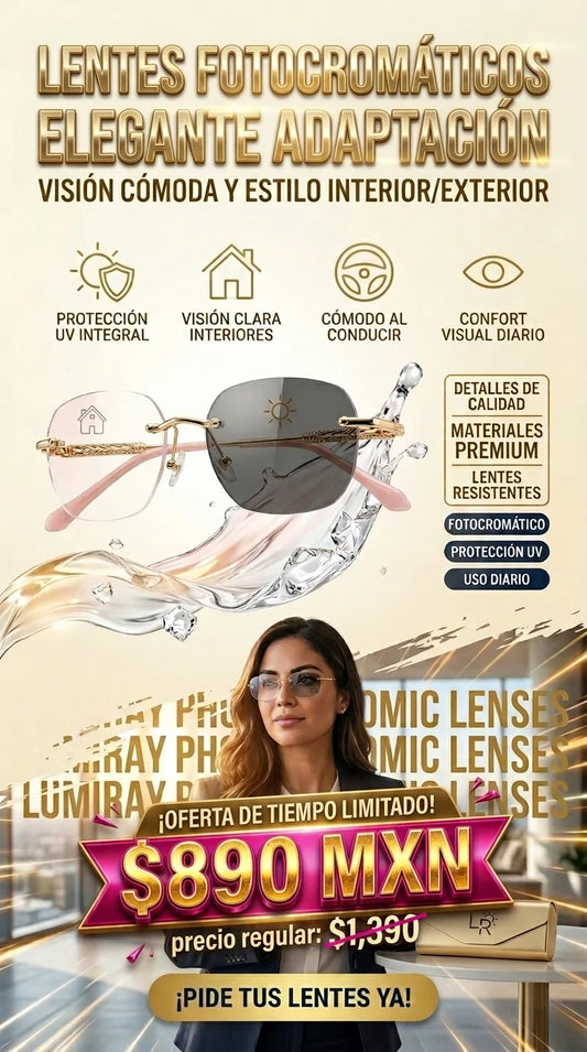 Lentes Fotocromáticos - LumiRay