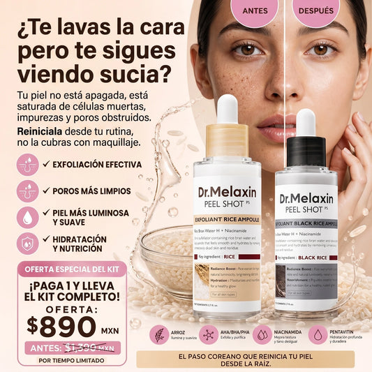 Kit Exfoliante Dr. Melaxin